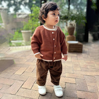 Load image into Gallery viewer, Baby Kid Girls Boys Solid Color Cardigan Wholesale 240913111
