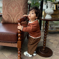 Load image into Gallery viewer, Baby Kid Girls Boys Solid Color Cardigan Wholesale 240913111

