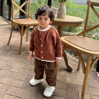 Load image into Gallery viewer, Baby Kid Girls Boys Solid Color Cardigan Wholesale 240913111
