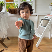 Load image into Gallery viewer, Baby Kid Girls Boys Solid Color Cardigan Wholesale 240913111
