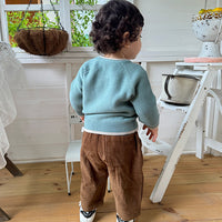 Load image into Gallery viewer, Baby Kid Girls Boys Solid Color Cardigan Wholesale 240913111
