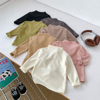 Load image into Gallery viewer, Baby Kid Girls Boys Solid Color Tops Wholesale 240913115
