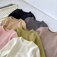 Load image into Gallery viewer, Baby Kid Girls Boys Solid Color Tops Pants Sleepwears Wholesale 240913117
