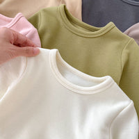 Load image into Gallery viewer, Baby Kid Girls Boys Solid Color Tops Pants Sleepwears Wholesale 240913117
