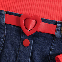 Load image into Gallery viewer, 2 Pieces Set Baby Kid Girls Solid Color Crochet Tops And Skirts Wholesale 24091312
