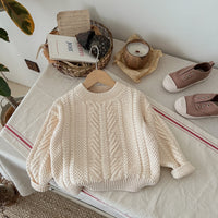 Load image into Gallery viewer, Baby Kid Girls Boys Solid Color Sweaters Wholesale 24091314
