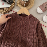 Load image into Gallery viewer, Baby Kid Girls Boys Solid Color Sweaters Wholesale 24091314

