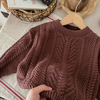 Load image into Gallery viewer, Baby Kid Girls Boys Solid Color Sweaters Wholesale 24091314
