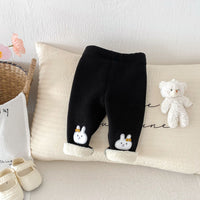 Load image into Gallery viewer, Baby Kid Girls Solid Color Cartoon Pants Leggings Wholesale 240913150
