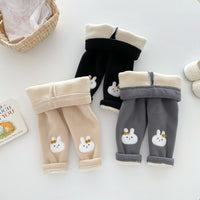 Load image into Gallery viewer, Baby Kid Girls Solid Color Cartoon Pants Leggings Wholesale 240913150
