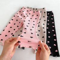 Load image into Gallery viewer, Baby Kid Girls Love heart Print Pants Wholesale 240913151
