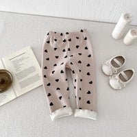 Load image into Gallery viewer, Baby Kid Girls Love heart Print Pants Wholesale 240913151
