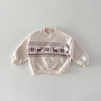 Load image into Gallery viewer, Baby Kid Girls Boys Animals Print Christmas Hoodies Sweatshirts Wholesale 240913153
