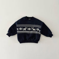 Load image into Gallery viewer, Baby Kid Girls Boys Animals Print Christmas Hoodies Sweatshirts Wholesale 240913153
