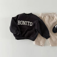 Load image into Gallery viewer, Baby Kid Girls Boys Letters Hoodies Sweatshirts Wholesale 240913154
