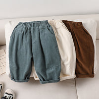 Load image into Gallery viewer, Baby Kid Girls Boys Solid Color Pants Wholesale 240913170
