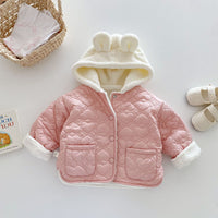Load image into Gallery viewer, Baby Kid Girls Color-blocking Love heart Jackets Outwears Wholesale 240913196
