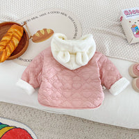 Load image into Gallery viewer, Baby Kid Girls Color-blocking Love heart Jackets Outwears Wholesale 240913196
