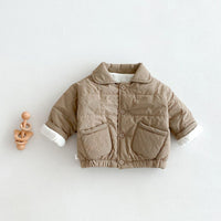 Load image into Gallery viewer, Baby Kid Girls Boys Solid Color Jackets Outwears Wholesale 240913199
