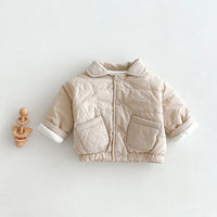 Load image into Gallery viewer, Baby Kid Girls Boys Solid Color Jackets Outwears Wholesale 240913199
