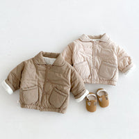 Load image into Gallery viewer, Baby Kid Girls Boys Solid Color Jackets Outwears Wholesale 240913199
