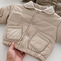 Load image into Gallery viewer, Baby Kid Girls Boys Solid Color Jackets Outwears Wholesale 240913199
