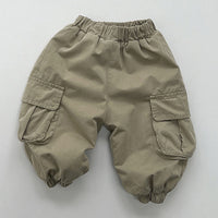 Load image into Gallery viewer, Baby Kid Girls Boys Solid Color Pants Wholesale 24091320

