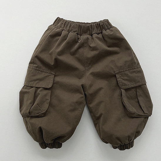 Baby Kid Girls Boys Solid Color Pants Wholesale 24091320