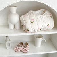 Load image into Gallery viewer, Baby Kid Girls Winter Flower Animals Print Jackets Outwears Wholesale 240913205
