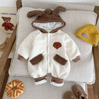 Load image into Gallery viewer, Baby Girls Boys Color-blocking Cartoon Jumpsuits Wholesale 240913212
