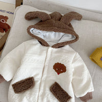 Load image into Gallery viewer, Baby Girls Boys Color-blocking Cartoon Jumpsuits Wholesale 240913212
