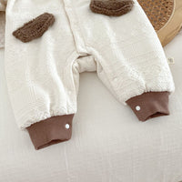 Load image into Gallery viewer, Baby Girls Boys Color-blocking Cartoon Jumpsuits Wholesale 240913212
