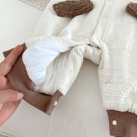 Load image into Gallery viewer, Baby Girls Boys Color-blocking Cartoon Jumpsuits Wholesale 240913212
