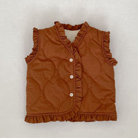 Load image into Gallery viewer, Baby Kid Girls Solid Color Vests Waistcoats Wholesale 240913221
