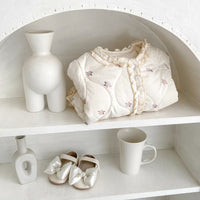 Load image into Gallery viewer, Baby Kid Girls Flower Print Jackets Outwears Wholesale 240913222
