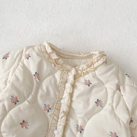 Load image into Gallery viewer, Baby Kid Girls Flower Print Jackets Outwears Wholesale 240913222

