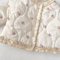Load image into Gallery viewer, Baby Kid Girls Flower Print Jackets Outwears Wholesale 240913222
