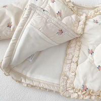 Load image into Gallery viewer, Baby Kid Girls Flower Print Jackets Outwears Wholesale 240913222
