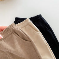 Load image into Gallery viewer, Baby Kid Girls Boys Solid Color Pants Wholesale 240913227
