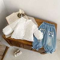 Load image into Gallery viewer, Baby Kid Girls Solid Color Jackets Outwears Wholesale 240913243
