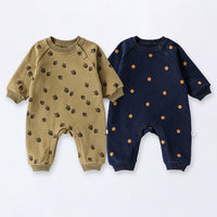 Load image into Gallery viewer, Baby Boys Fruit Polka dots Jumpsuits Wholesale 240913246
