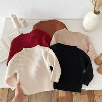 Load image into Gallery viewer, Baby Kid Unisex Solid Color Sweaters Wholesale 24091327
