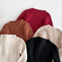 Load image into Gallery viewer, Baby Kid Unisex Solid Color Sweaters Wholesale 24091327
