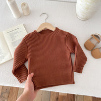 Load image into Gallery viewer, Baby Kid Unisex Solid Color Sweaters Wholesale 24091327
