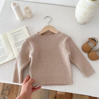 Load image into Gallery viewer, Baby Kid Unisex Solid Color Sweaters Wholesale 24091327
