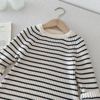 Load image into Gallery viewer, Baby Kid Girls Striped Dresses Wholesale 24091329
