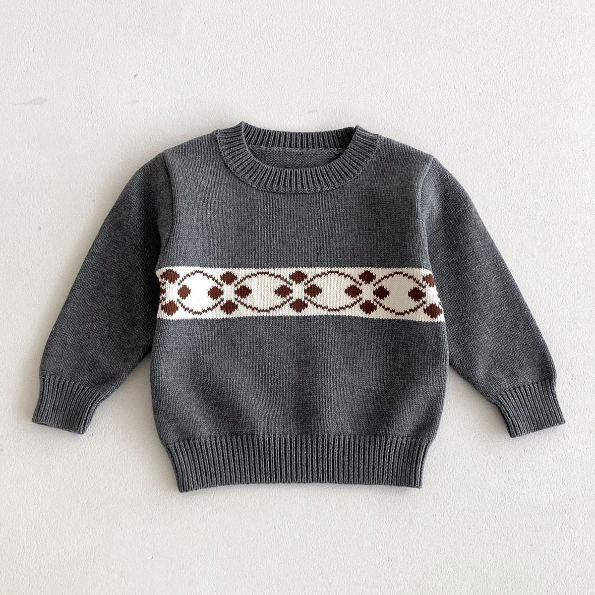 Baby Kid Boys Flower Sweaters Wholesale 24091332