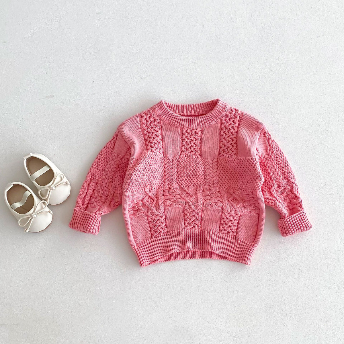 Baby Kid Girls Boys Solid Color Sweaters Wholesale 24091333