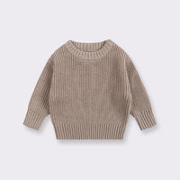 Load image into Gallery viewer, Baby Kid Girls Boys Solid Color Sweaters Wholesale 24091334
