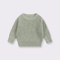 Load image into Gallery viewer, Baby Kid Girls Boys Solid Color Sweaters Wholesale 24091334
